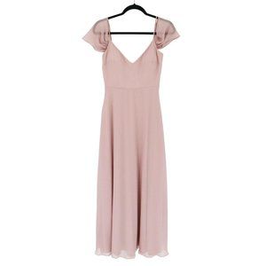 Birdy Grey Bridesmaid Dress Womens XS Pink Prom Homecoming Dance Wedding Guest